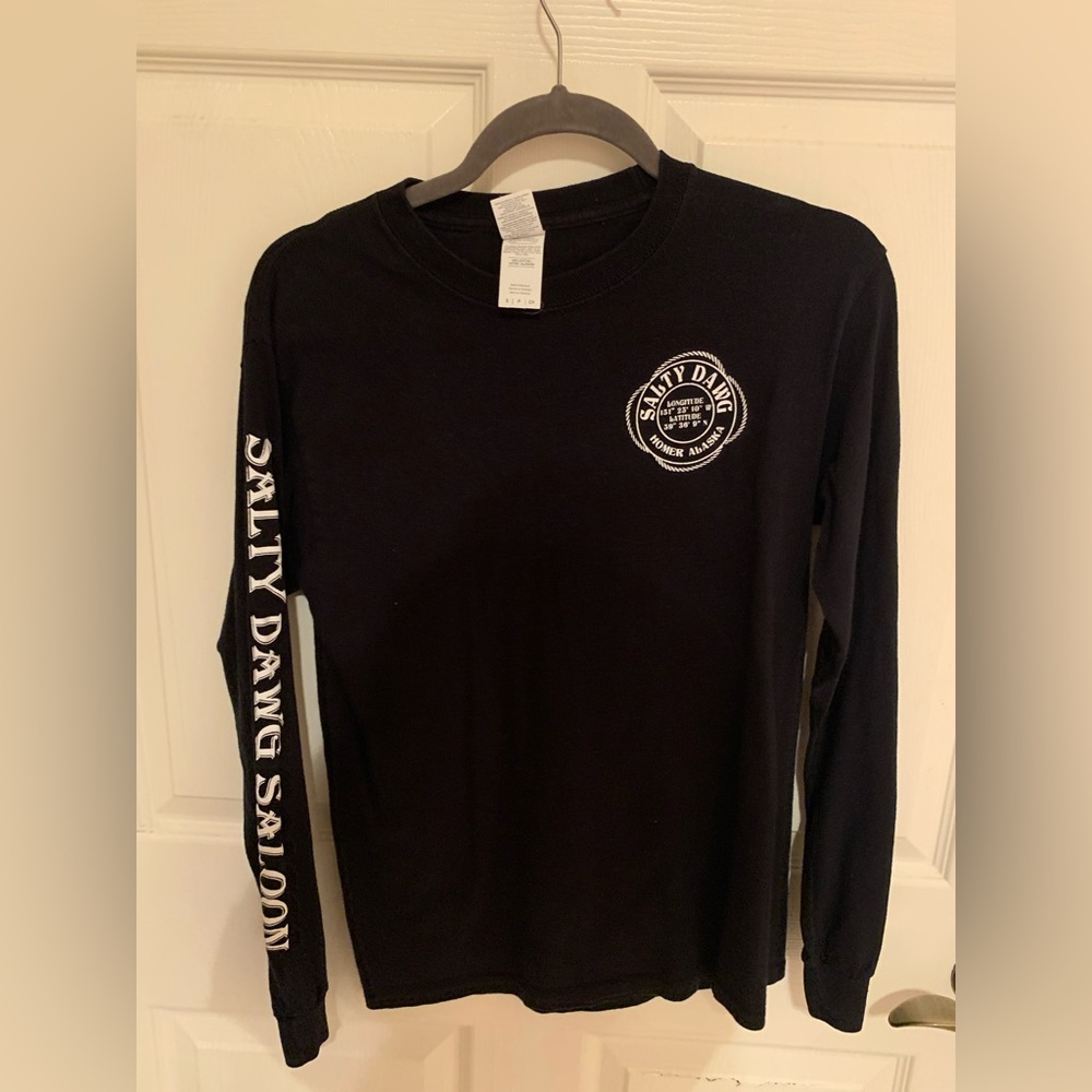 Salty dog saloon long sleeved shirt